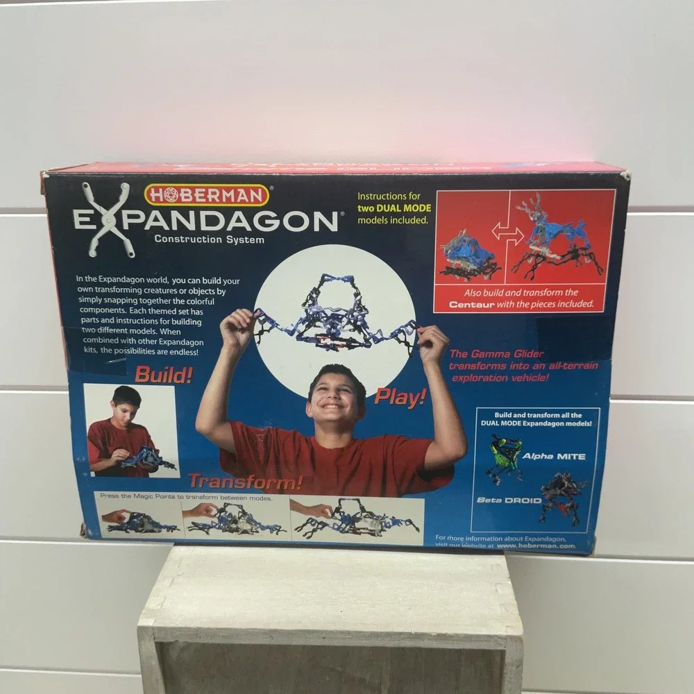 Hoberman Expandagon Gamma Glider Construction System Dual Mode EX543 2003 Toy